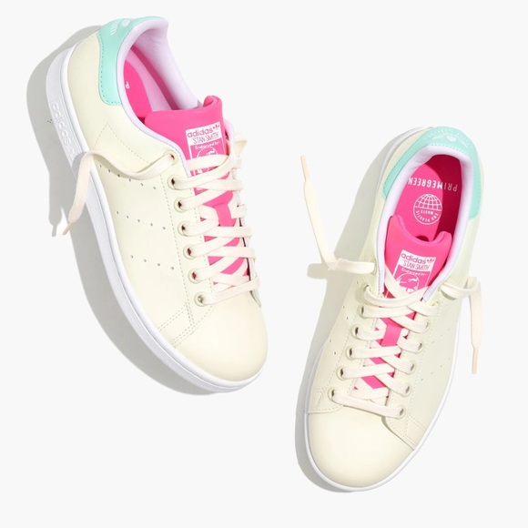 adidas Shoes - Adidas Stan Smith women’s color block pastel sneakers. Size 7.5.